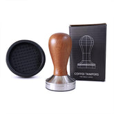 Boicafe 58mm tamper base in 304 stainless steel for durable espresso.