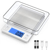 BOMATA 0.01g scale front display shows clear readout for precise measurements