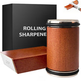 BomCot rolling knife sharpener kit with diamond disc for quick edge restoration