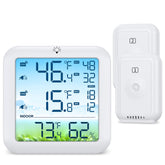 Bomivoi wireless fridge thermometer with magnetic back for easy kitchen monitoring