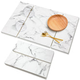 BOMOKS large stone drying mat fully unfolded on a clean kitchen counter for quick air dry