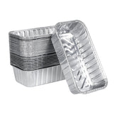 BondOnLum 2lb loaf pan shows sturdy aluminum for even baking of bread and casseroles.