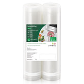 Bonsenkitchen vacuum roll bags for 8in x 20ft storage with durable construction.