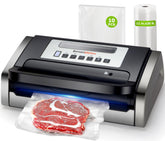 Bonsenkitchen vacuum sealer with Globefish technology ensuring a tight seal and consistent results