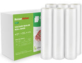 Bonsenkitchen VB20 bags and color box keep rolls neatly organized for easy access.