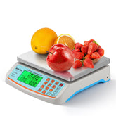 Bonvoisin commercial scale with stainless pan for precise market pricing