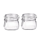 Bormioli Rocco Fido clear jar with gasket for versatile pantry storage