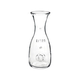 Bormioli Rocco Misura carafe with embossed marking for elegant serving