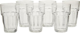 Bormioli Rocco Rock Bar 21.75 oz glass front view showing bar style and durability