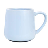 Bosmarlin blue 18oz mug front view, ideal daily coffee companion