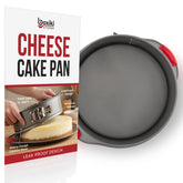 Boxiki Kitchen 10-inch springform pan top view for even baking