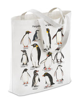 BPVBPV Penguin Tote Bag front view showcasing large capacity for daily essentials.