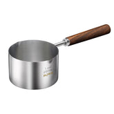 BQWII stainless steel mini pot with dual spouts for spill-free pouring.