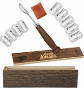 Bread Bosses lame close up with wooden handle for precise scoring