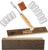 Bread Bosses lame slasher front view highlighting ergonomic handle for precise scoring