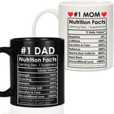 Breezy Valley mom and dad mug set with matching designs for thoughtful gifting