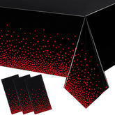 Breling dot table cover with edge confetti dots for festive décor