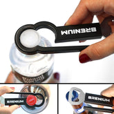 Brenium ergonomic grip bottle opener easing lid opening for seniors