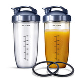 Brensten NutriBullet 32oz replacement cups for smooth blending and easy refills
