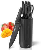 Brewin knife-set-block keeps blades organized and within reach for daily prep.