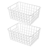 Brightalk 11inch upright freezer basket with clear visibility for quick access.