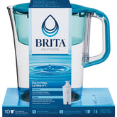 BRITA Tahoe large 10-cup pitcher front teal for easy, filtered water at home
