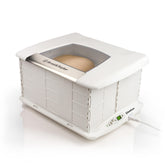 Brod & Taylor Folding Proofer on counter enables precise dough proofing.
