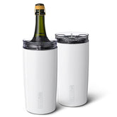 BrüMate Togosa wine chiller with lid closed for on-the-go cooling.