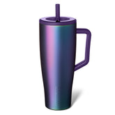 BrüMate Era 40oz tumbler with handle and straw for leakproof portability
