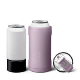 BrüMate Hopsulator Trio 3-in-1 cooler in use keeps a 16oz can ice cold