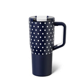 BrüMate Müv 25oz with OctaLock lid showing easy sealing and locking capability.