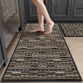 BSICPRO kitchen rug set2 runner 20x47 offers soft cushioning for long cooking sessions.