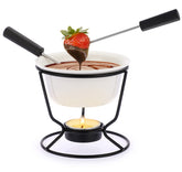 BSTKEY ceramic butter warmer dish with even heat for smooth dips