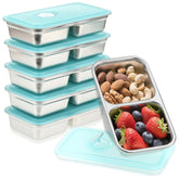 BSTUR snackle box 6-pack on kitchen counter, ready for organized meal prep
