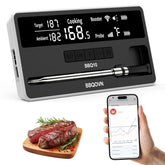 Btclink thermometer base display with clear temps for quick checks.