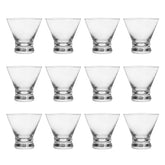 BTGLLAS stemless martini glasses for elegant cocktails and easy handling