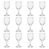 BTGLLAS 4oz clear wine glass from a 12-piece set for everyday entertaining.