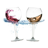 BubbleWally pool glasses with floating design for poolside sipping