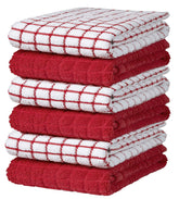 Bumble Kitchen Towels with hanging loop for easy storage and quick drying.