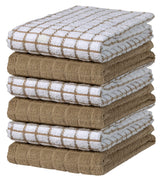 Bumble Towels kitchen towel closeup of 100% cotton fabric, highlighting softness and durability