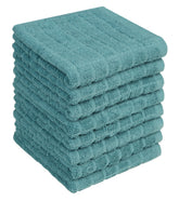 Bumble Towels premium dish towels in action with high absorbency.