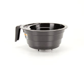Bunn 20583.0003 funnel front view with decals for OEM compatibility.