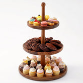 BURMAN cupcake stand 3-tier display for elegant gatherings