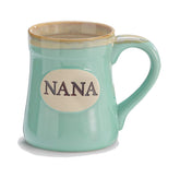 Burton Nana Best Job Ever porcelain mug front view, ideal for gifting.