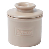 Butter Bell original crock preserves spreadable butter at room temperature.