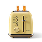 BUYDEEM DT620 with extra-wide slots for bagels and thick bread slices.