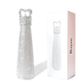 Buyso Bling Water Bottle rhinestones cap keeps your drink stylish on the go.