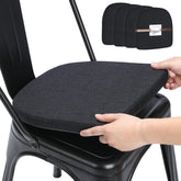 BUYUE friendly woven cushion attached to a metal chair for stable seating.