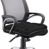 BUYUE Good Support chair cushion with triangle jacquard fabric for enhanced comfort.