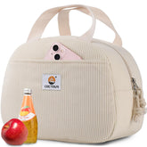 CaCTOUR lunch bag showing a spacious main compartment for meals and snacks on the go